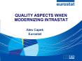 QUALITY ASPECTS WHEN MODERNIZING INTRASTAT