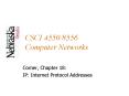 CSCI 45508556 Computer Networks