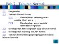 Bab 7 : Taburan Normal