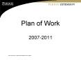 Plan of Work