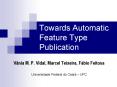 Towards Automatic Feature Type Publication