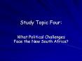 Study Topic Four: