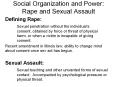 Social Organization and Power: Rape and Sexual Assault