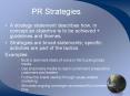 PR Strategies