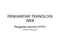 PENGANTAR TEKNOLOGI WEB