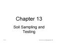 Soil Sampling and Testing
