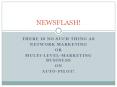 NETWORK MARKETING vs AFFILIATE MARKETING