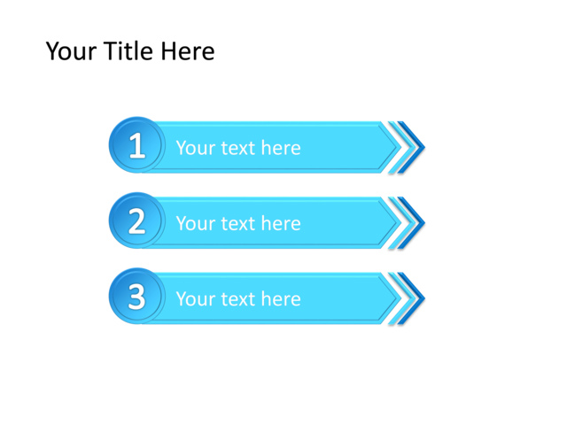 PowerPoint Slide - agenda-diagram-3d-animated-blue-3-arrows-mp-220