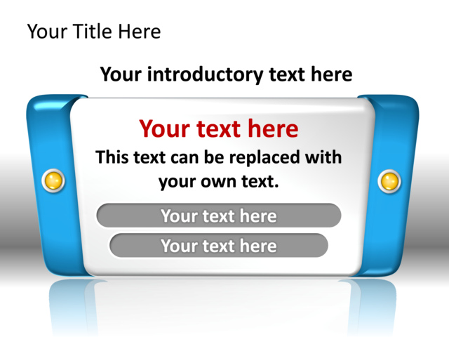 PowerPoint Slide - agenda-diagram-3d-blue-1-agenda-tg-547