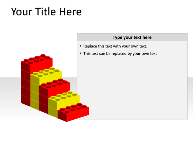 PowerPoint Slide - blocks-diagram-red-1-textbox-pl-153