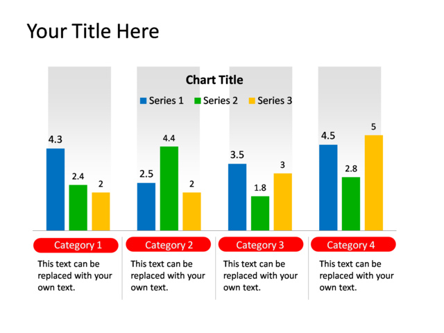 PowerPoint Slide - chart-clustered-column-multicolor-data-driven-tg-349