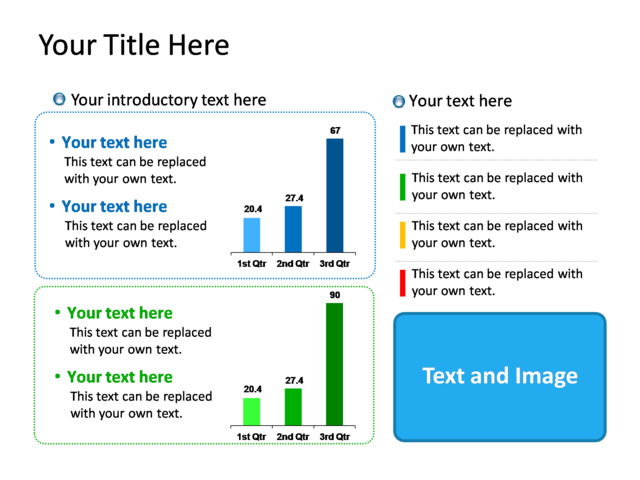PowerPoint Slide - chart-clustered-column-multicolor-data-driven-tg-354