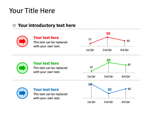 PowerPoint Slide - chart-line-multicolor-data-driven-tg-352