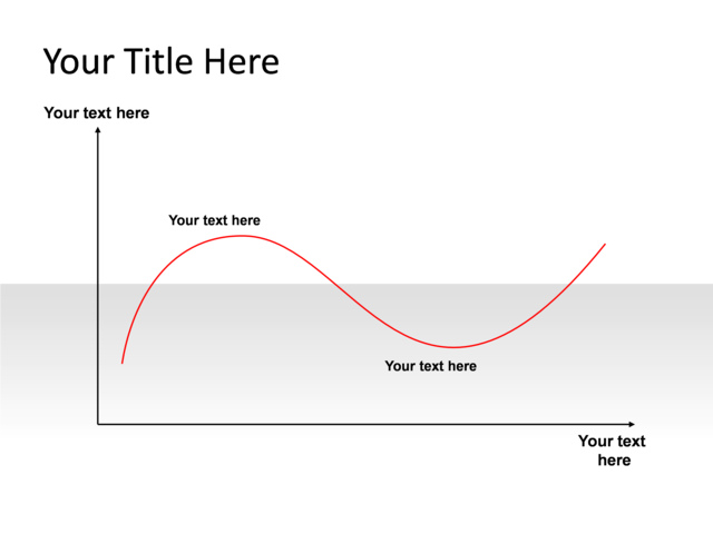 PowerPoint Slide - curve-diagram-red-1-line-pl-365