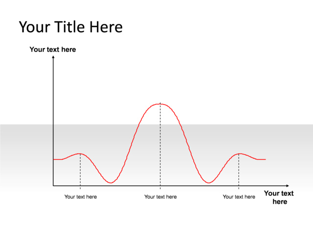 PowerPoint Slide - curve-diagram-red-1-line-pl-369
