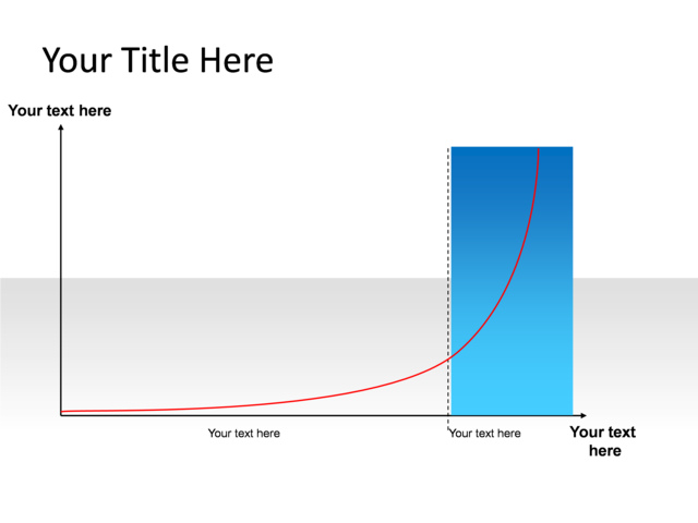 PowerPoint Slide - curve-diagram-red-1-line-pl-370