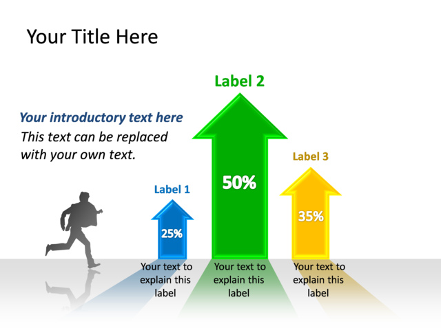 PowerPoint Slide - diagram-arrows-multicolor-3-arrows-tg-103