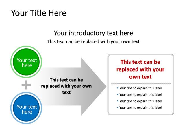 PowerPoint Slide - diagram-process-blue-2-circles-tg-333