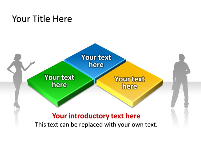 PowerPoint Slide - diagram-sections-multicolor-3-boxes-tg-410