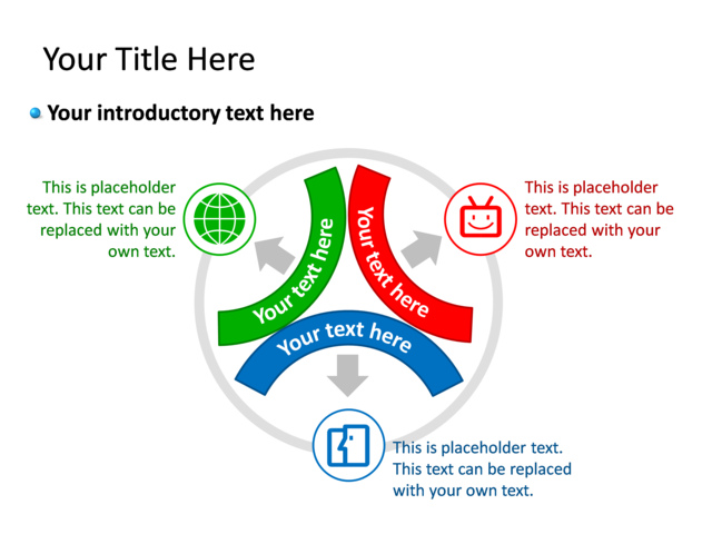 PowerPoint Slide - diagram-sections-multicolor-3-sections-tg-179