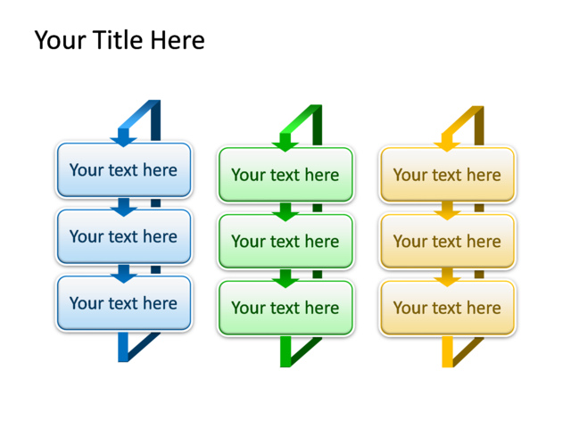 PowerPoint Slide - diagram-text-box-multicolor-3-text-boxes-tg-218