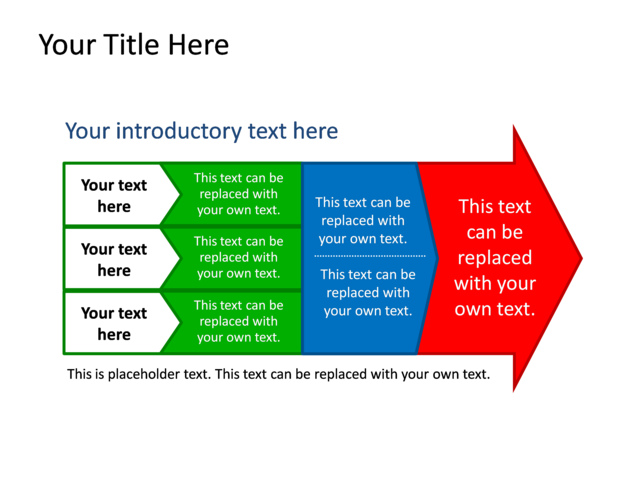 PowerPoint Slide - diagram-value-chain-multicolor-4-arrow-tg-394