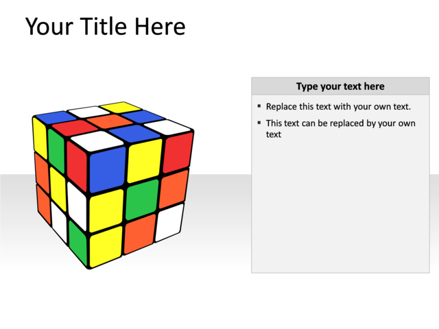 PowerPoint Slide - game-diagram-multicolor-1-textbox-pl-163