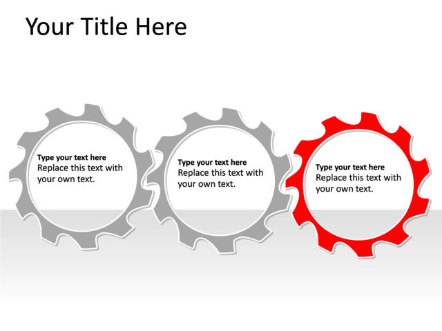 PowerPoint Slide - gears-diagram-red-3-gears-pl-167