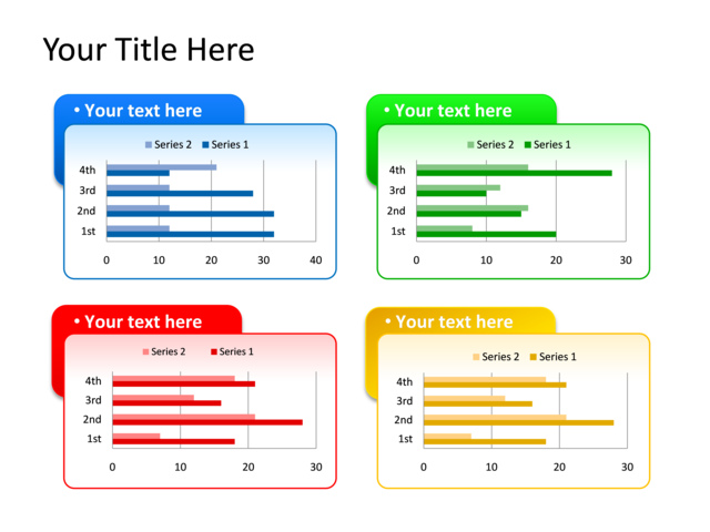 PowerPoint Slide - graphs-chart-multicolor-data-driven-tg-599