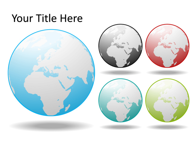 PowerPoint Slide - map-the-globe-blue-pl-pl37