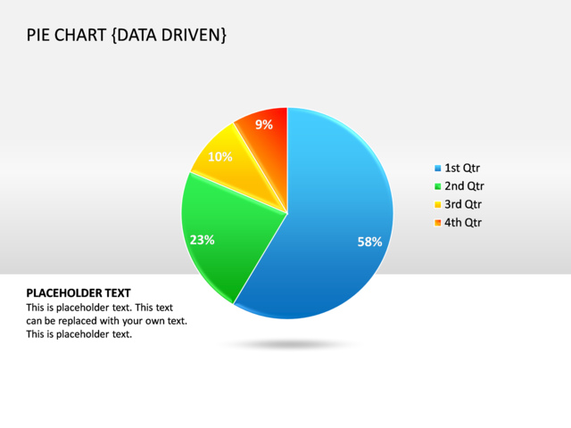 PowerPoint Slide - pie-chart-3d-blue-data-driven-cg-5