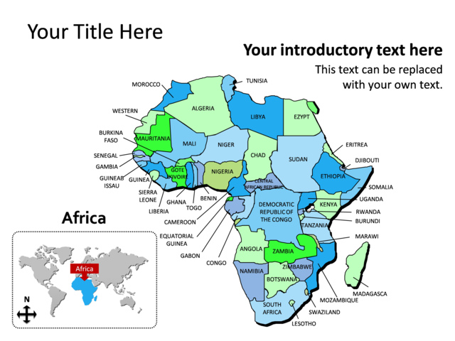 free slide africa powerpoint template