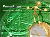  Power Point Template of - Balancing time - Royalty Free PPT