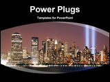  Power Point Template of - buildings in a city - Royalty Free PPT