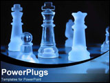  Power Point Template of - chess pieces - Royalty Free PPT