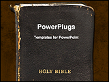  Power Point Template of - religious book cover page - Royalty Free PPT