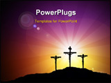  Power Point Template of - Jesus die for us and save us from sin - Royalty Free PPT