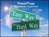  Power Point Template of - sign that reads - Royalty Free PPT
