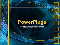  Power Point Template of - pda and stock listings - Royalty Free PPT