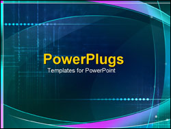  Power Point Template of - abstract with animated balls - Royalty Free PPT