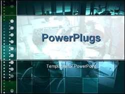  Power Point Template of - business team in a meeting - Royalty Free PPT
