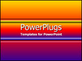  Power Point Template of - Deep purple  orange and red gradient - Royalty Free PPT