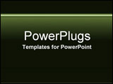  Power Point Template of - Light green lines on dark green - Royalty Free PPT