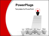  Power Point Template of - Image expressing leadership - Royalty Free PPT