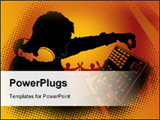  Power Point Template of - DJ in action - Royalty Free PPT