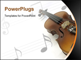  Power Point Template of - Violin - Royalty Free PPT