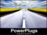  Power Point Template of - Moving towards the future - Royalty Free PPT