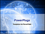  Power Point Template of - image showing futuristic technology - Royalty Free PPT