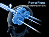  Power Point Template of - Concept of thinking. The image can be interpreted in two ways - Royalty Free PPT
